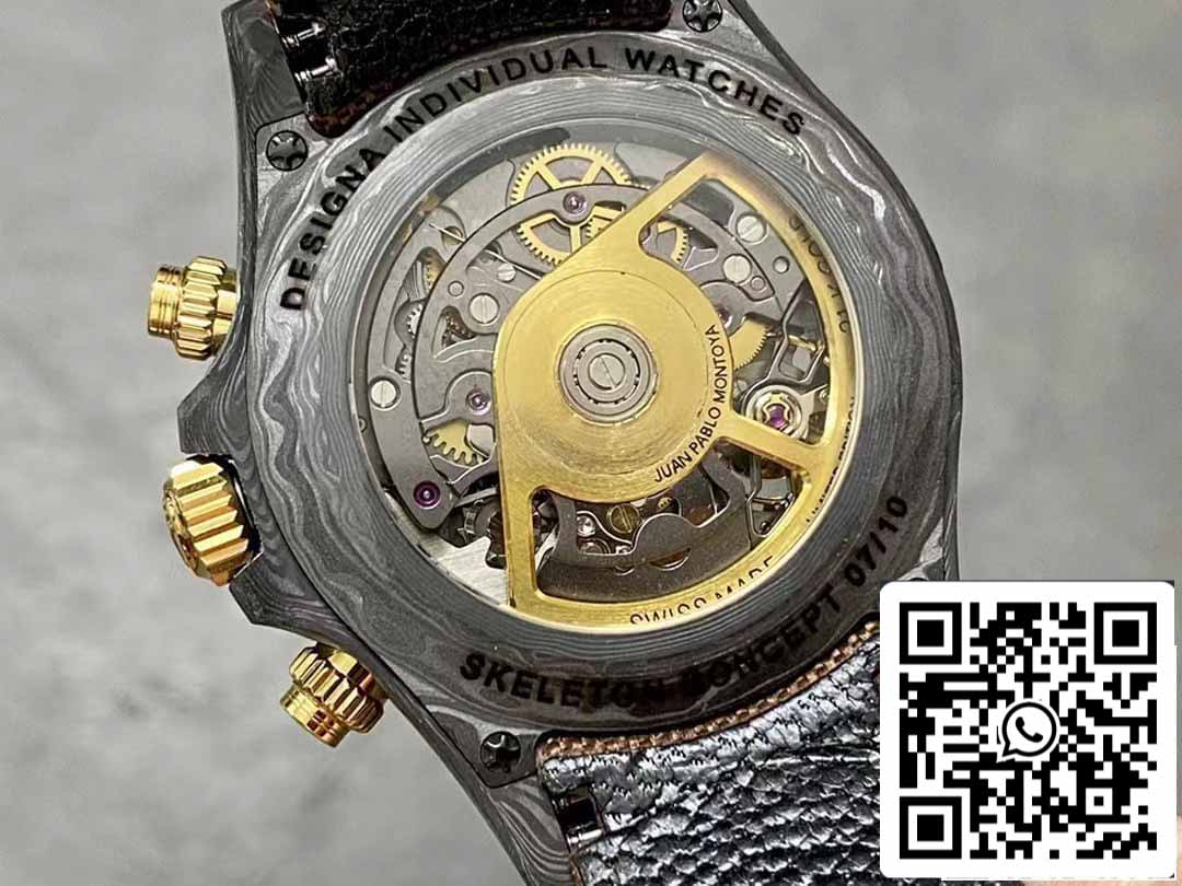 Rolex Daytona 1:1 Best Edition Diw Factory Hohlzifferblatt aus Kohlefaser