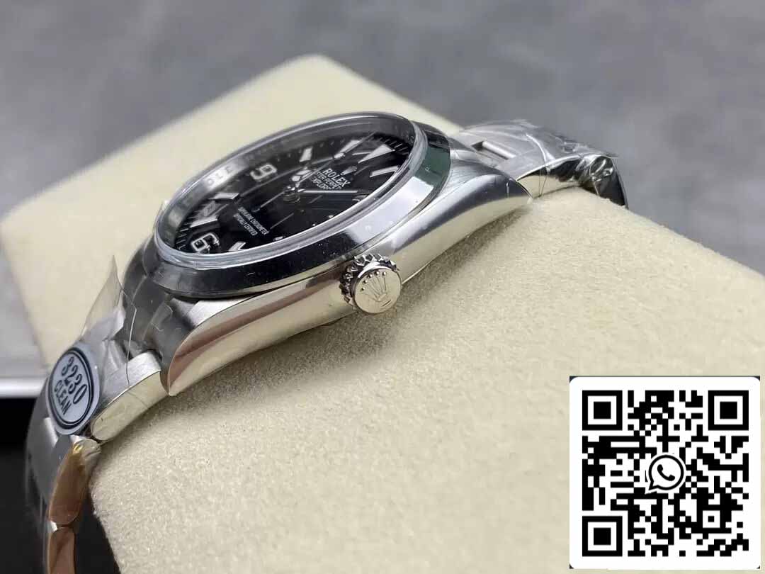 Rolex Explorer M124270-0001 36MM 1:1 Best Edition Clean Factory schwarzes Zifferblatt