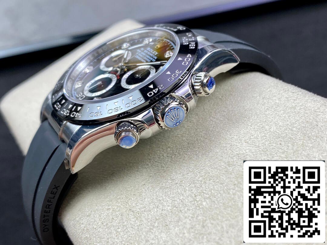 Rolex Daytona M116519LN-0025 1:1 Best Edition BT Factory, schwarzes Zifferblatt