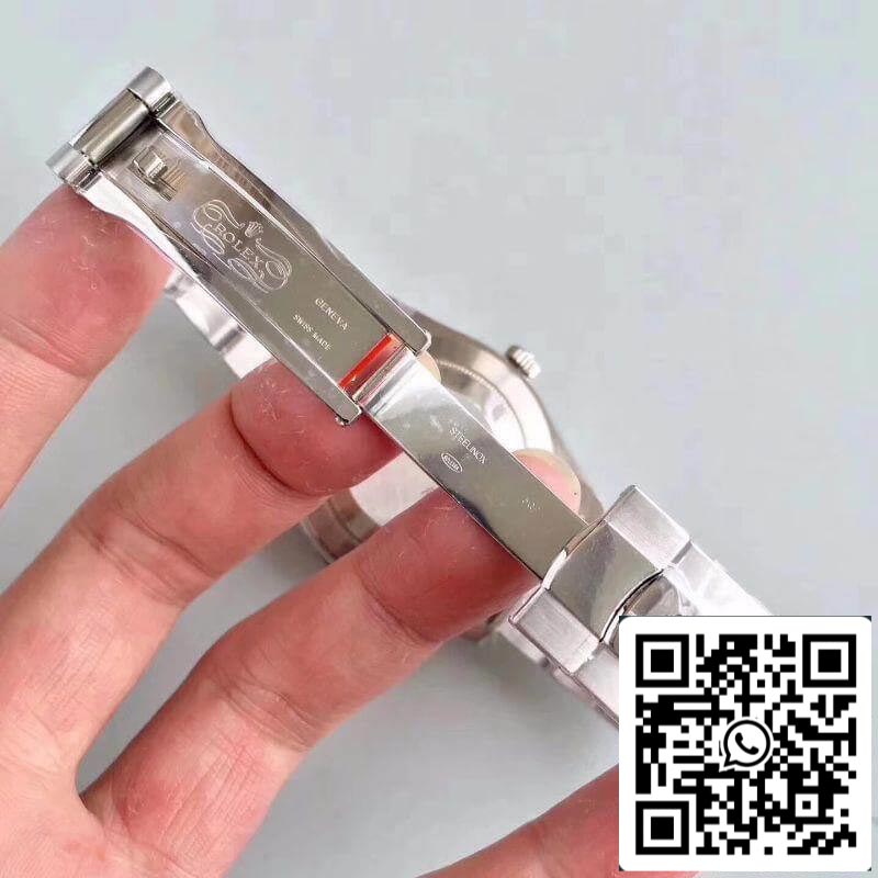 Rolex Datejust II 116334-0009 EW Factory 1:1 Best Edition Swiss ETA2836 Silver Dial Diamond Marker