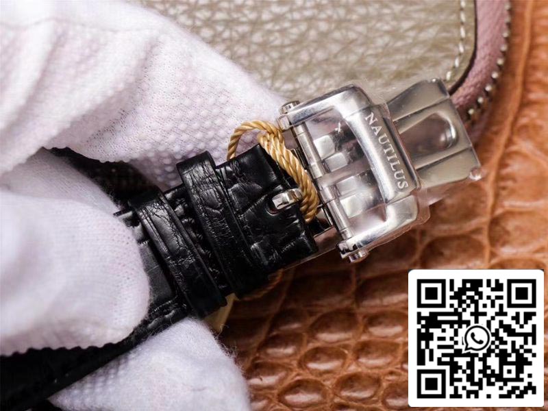 Patek Philippe Nautilus 5726A-001 1:1 Best Edition PF Factory Black Strap Swiss ETA324