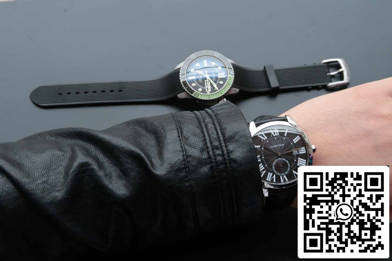 Drive De Cartier WSNM0009 1:1 Best Edition V6 Fabrik schwarzes Zifferblatt