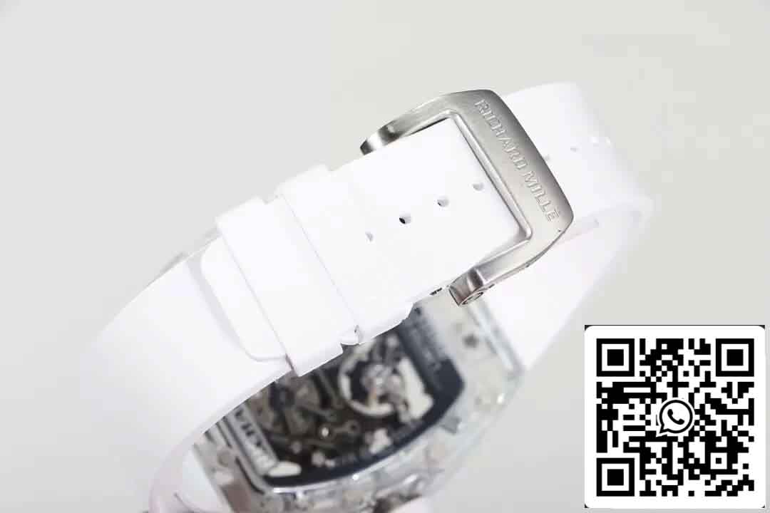 Replik Richard Mille RM055 Beste 1:1 Edition RM Factory White Strap