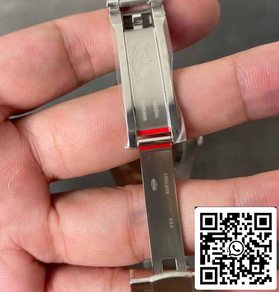 Rolex Oyster Perpetual M124300-0001 41MM 1:1 Beste Edition VS Fabrik Silbernes Zifferblatt