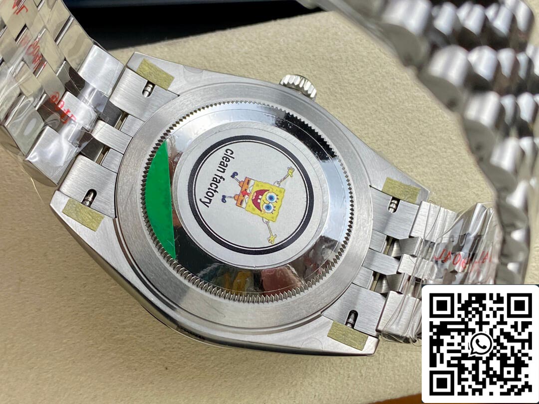 Rolex Datejust M126334-0012 1:1 Meilleure édition Clean Factory Cadran noir