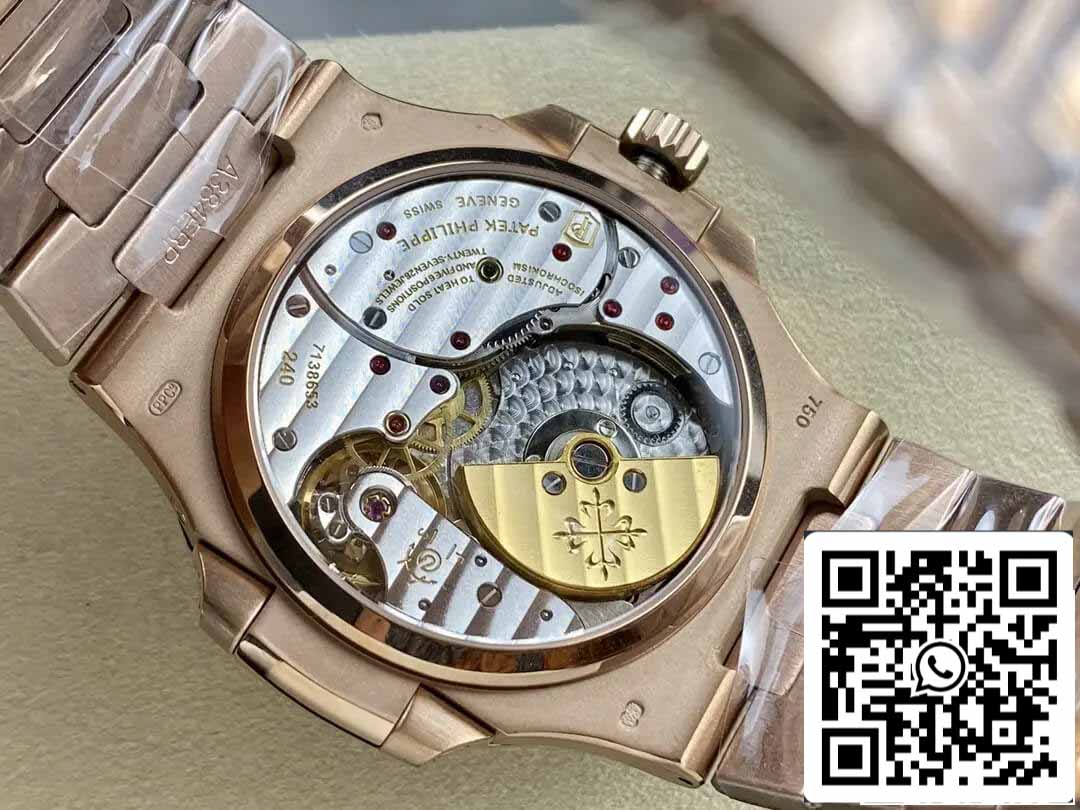 Patek Philippe Nautilus 5712/1R-001 1:1 Meilleure édition GR Factory Or Rose