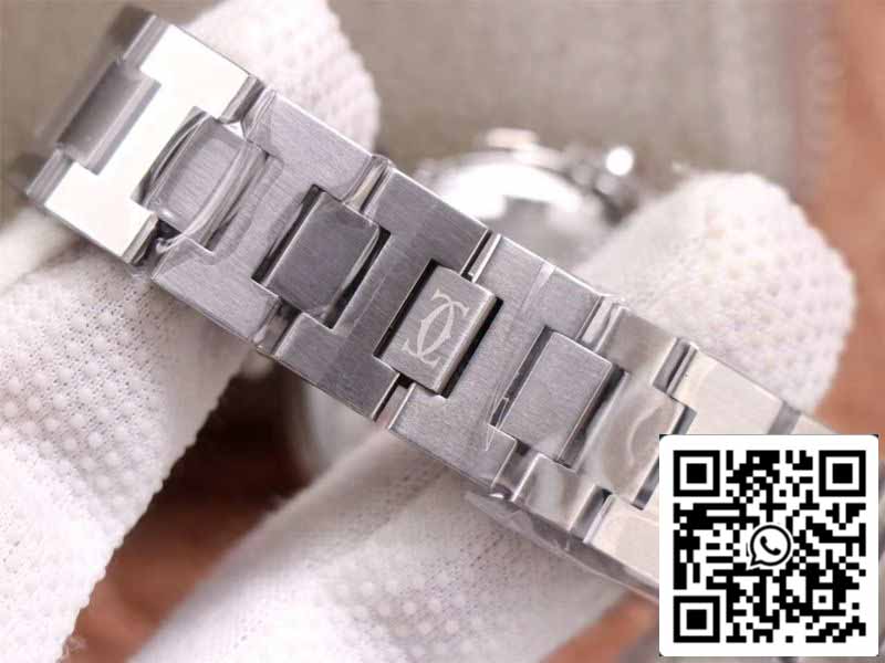 Cartier Pasha W31073M7 1:1 Meilleure édition V9 Factory Cadran argenté Calibre suisse 049