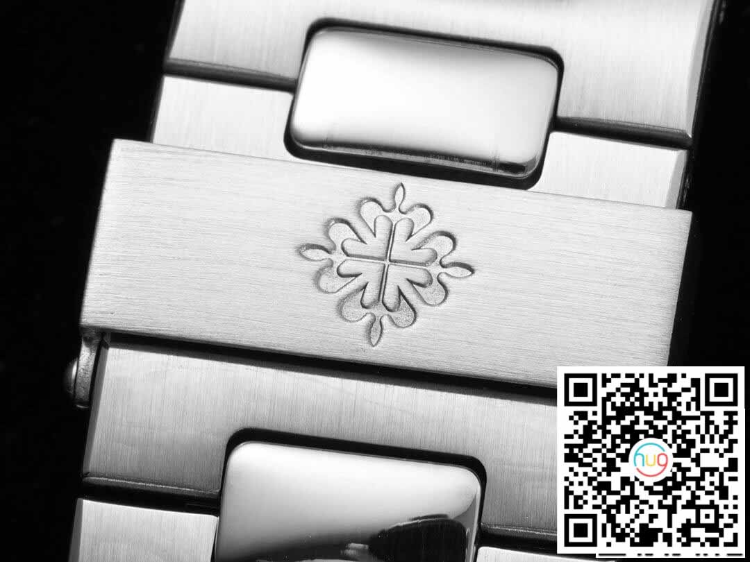 Patek Philippe Nautilus 5711 1:1 Meilleure édition GR Factory Cadran noir serti de diamants