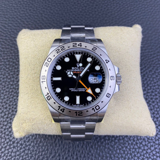 Rolex Explorer II 226570 JVS Herrenuhren 1:1 Best Edition 3285 Uhrwerk schwarzes Zifferblatt