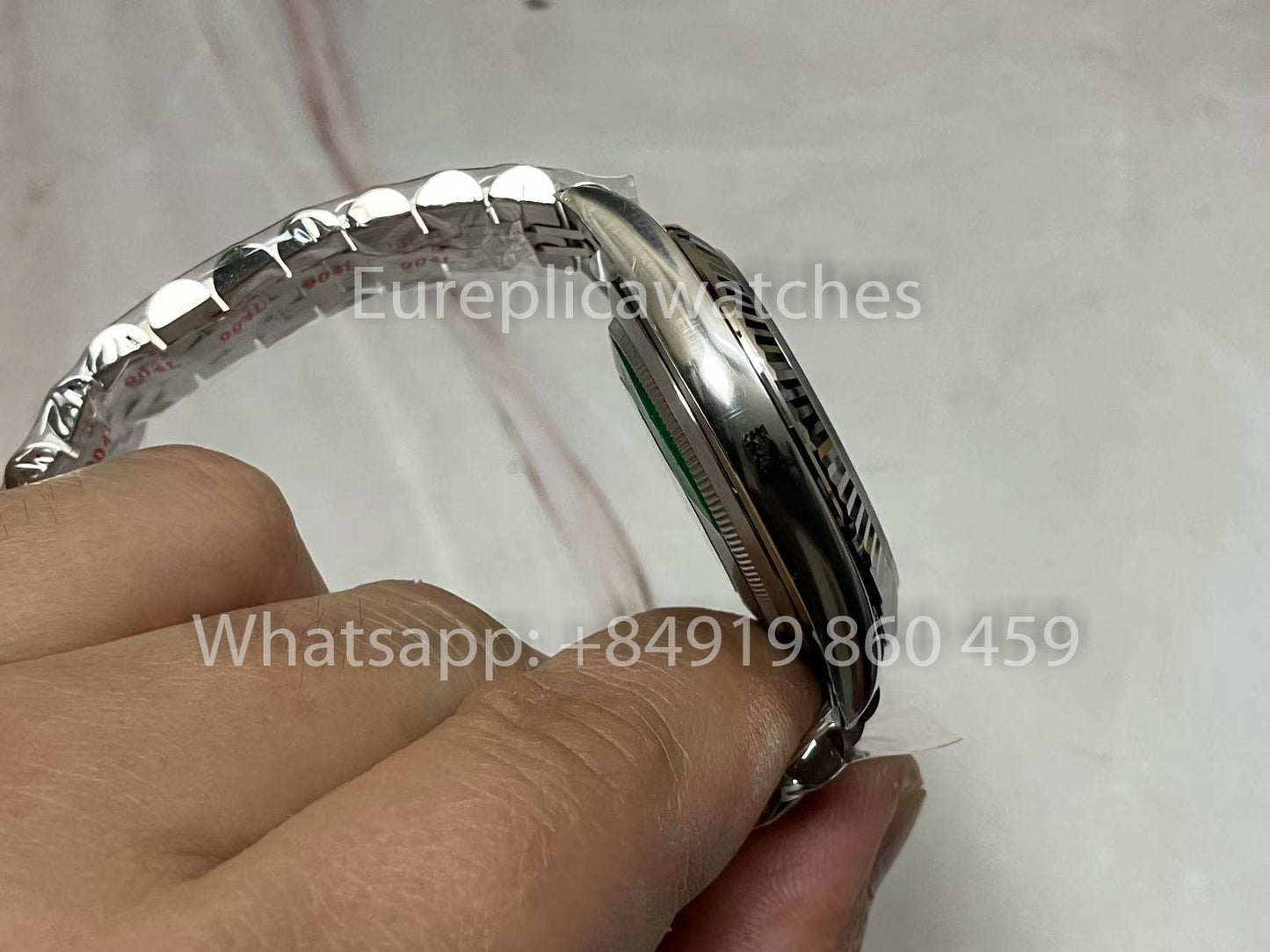 Replik Rolex Datejust M126334-0004 Clean Factory 1:1 Bester Klon Silbernes Zifferblatt