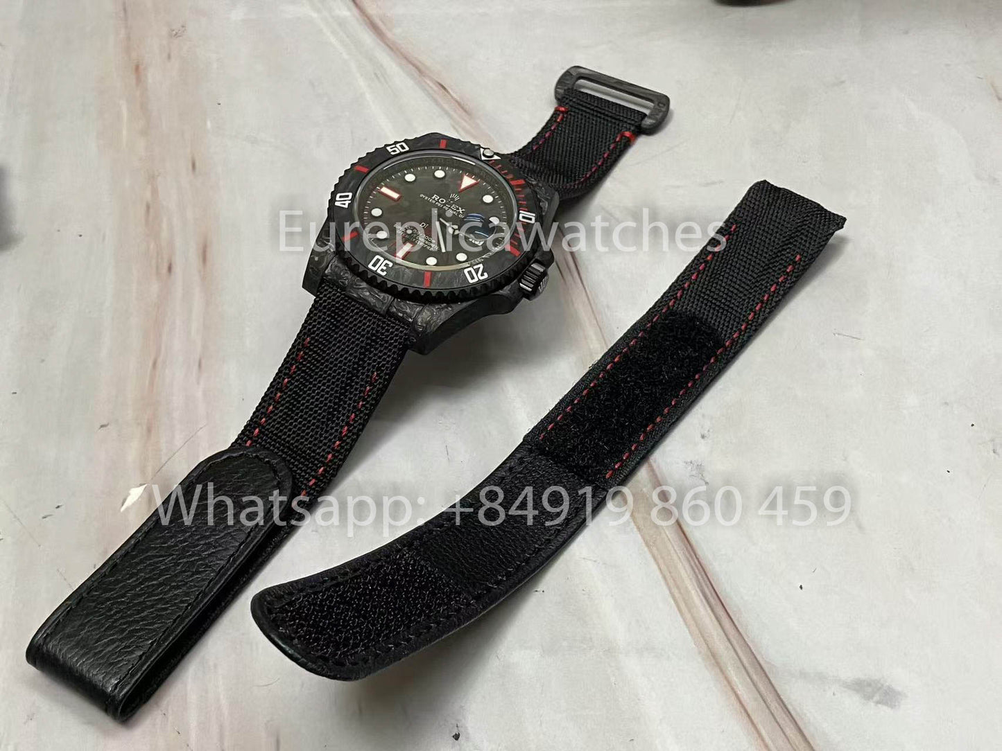 Rolex Submariner Diw Carbon custom 1:1 VS Factory Photos réelles 2025