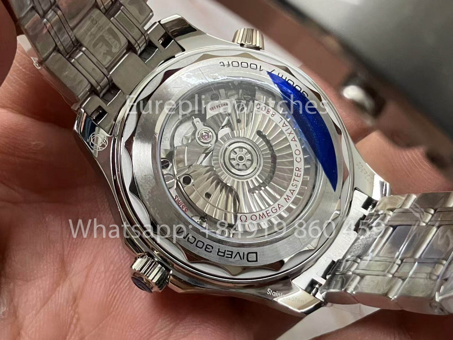 Réplique Omega Seamaster Diver 300M 210.30.42.20.01.001 VS Factory 1:1 Meilleure version V4 Cadran noir