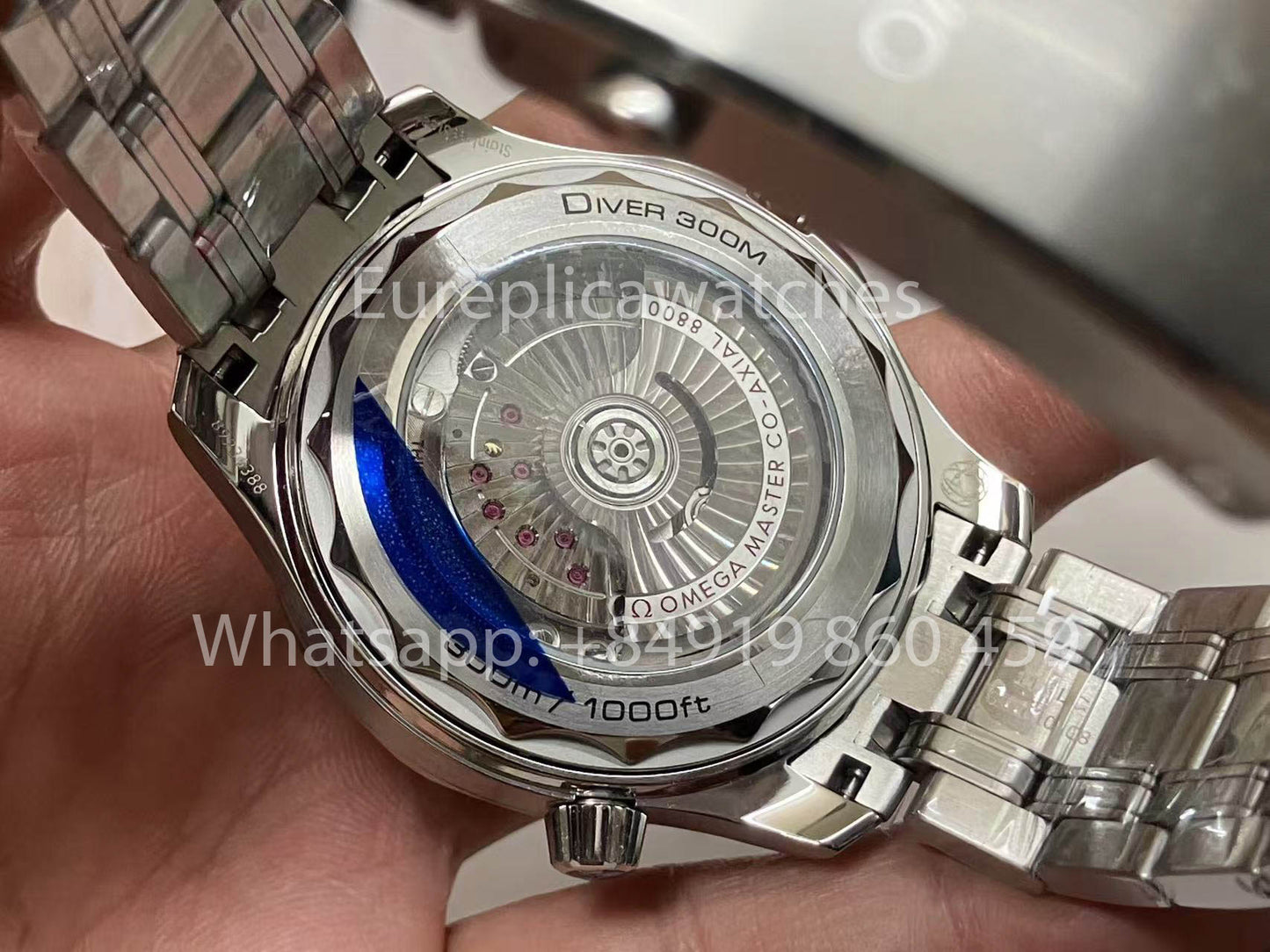 Réplique Omega Seamaster Diver 300M 210.30.42.20.01.001 VS Factory 1:1 Meilleure version V4 Cadran noir