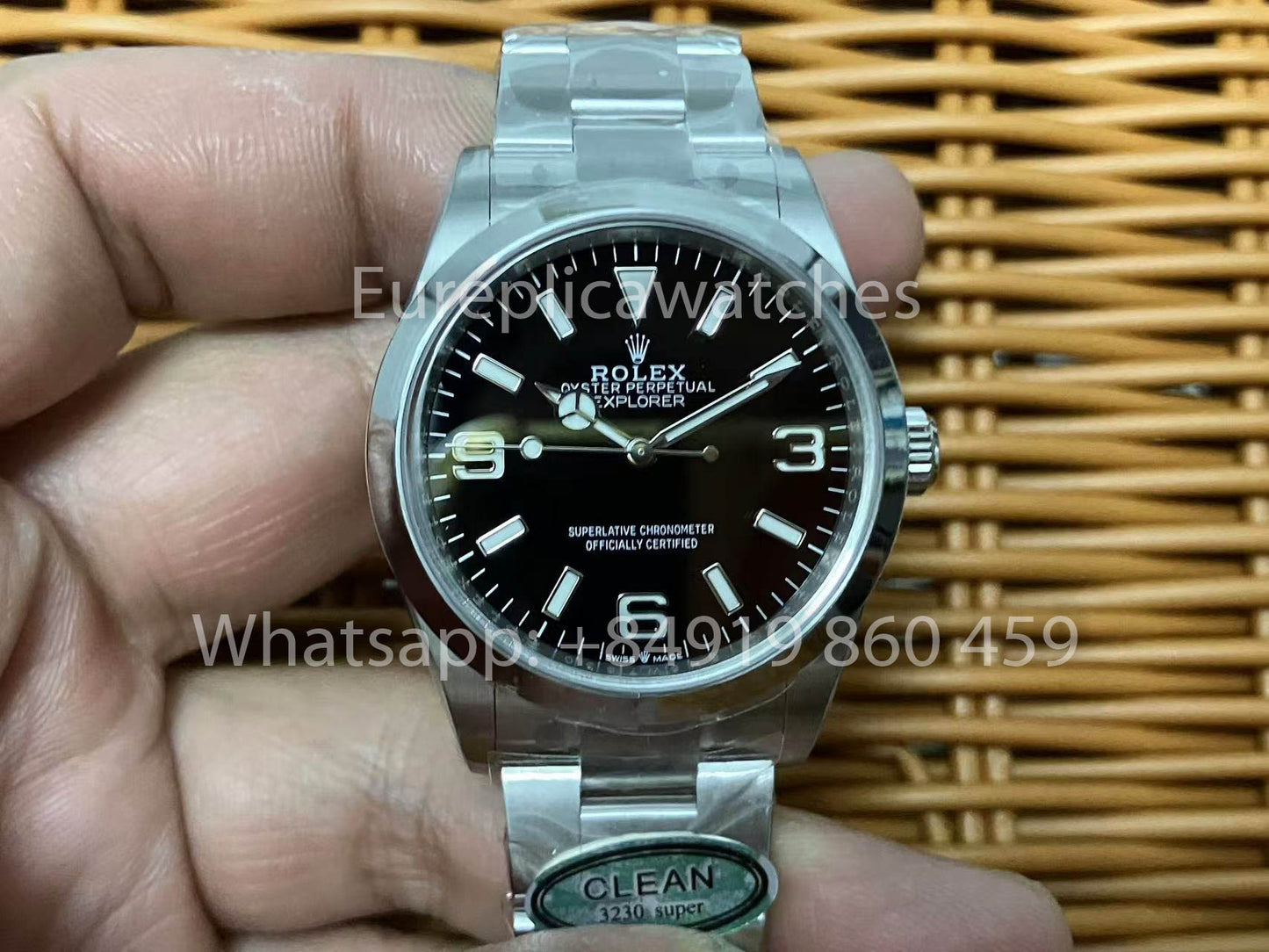 Rolex Explorer M124270-0001 36MM Clean Factory 1:1 Beste Version 2025 Upgrade