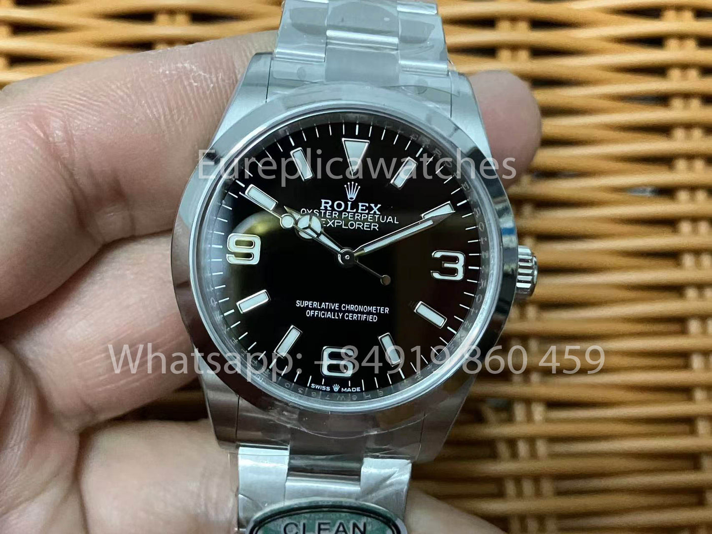 Rolex Explorer M124270-0001 36MM Clean Factory 1:1 Beste Version 2025 Upgrade