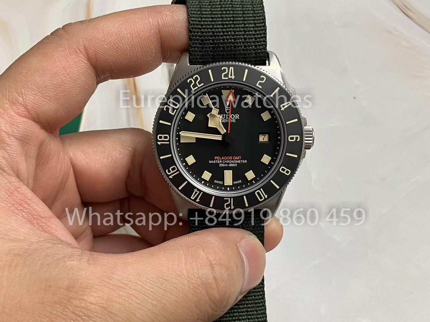 Tudor Pelagos FXD GMT Titanium M2542G247NU M+ Factory 1:1 Meilleure version Photos réelles