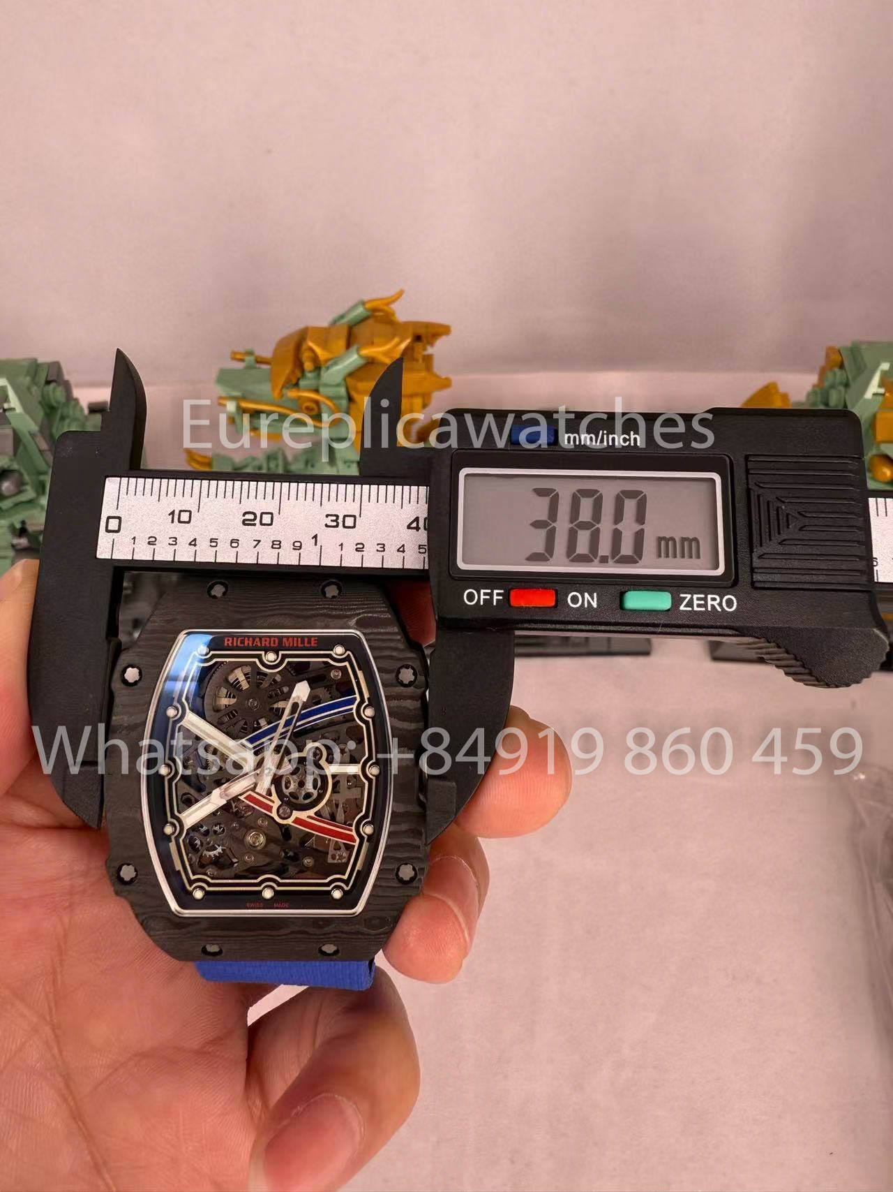 Replik Richard Mille RM67-02 Sebastien Ogier Carbon NTPT 1:1 Bester Klon V5 Neueste Version