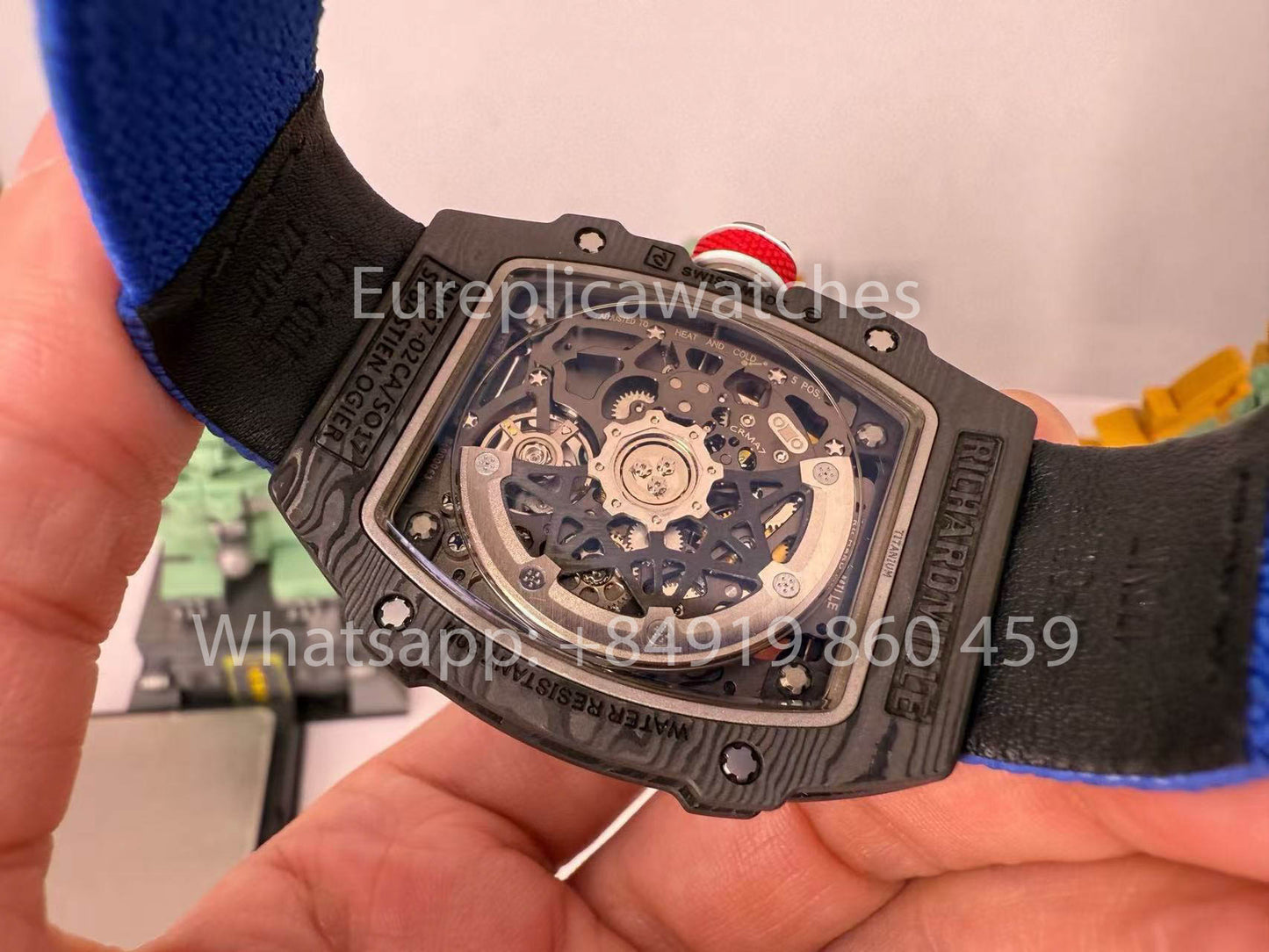 Replik Richard Mille RM67-02 Sebastien Ogier Carbon NTPT 1:1 Bester Klon V5 Neueste Version