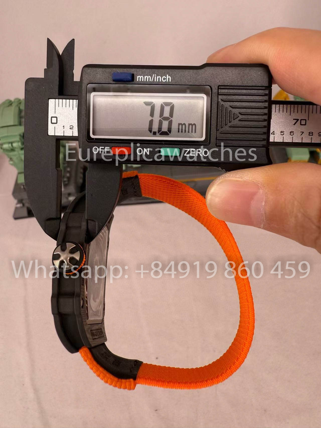 Replik Richard Mille RM67-02 McLaren Carbon NTPT 1:1 Bester Klon V5 Neueste Version