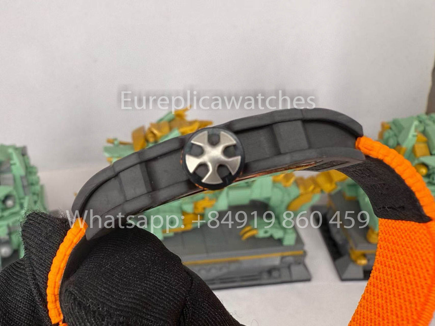 Replik Richard Mille RM67-02 McLaren Carbon NTPT 1:1 Bester Klon V5 Neueste Version