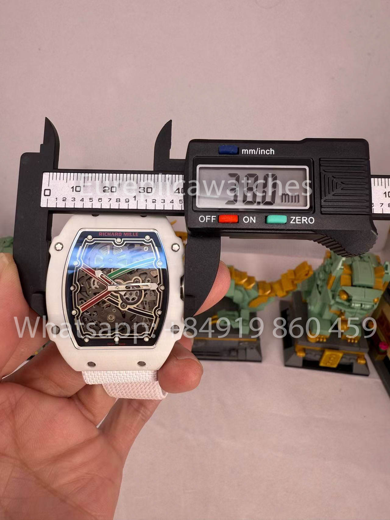 Replik Richard Mille RM67-02 Vereinigte Arabische Emirate Carbon NTPT 1:1 Bester Klon V5 Neueste Version