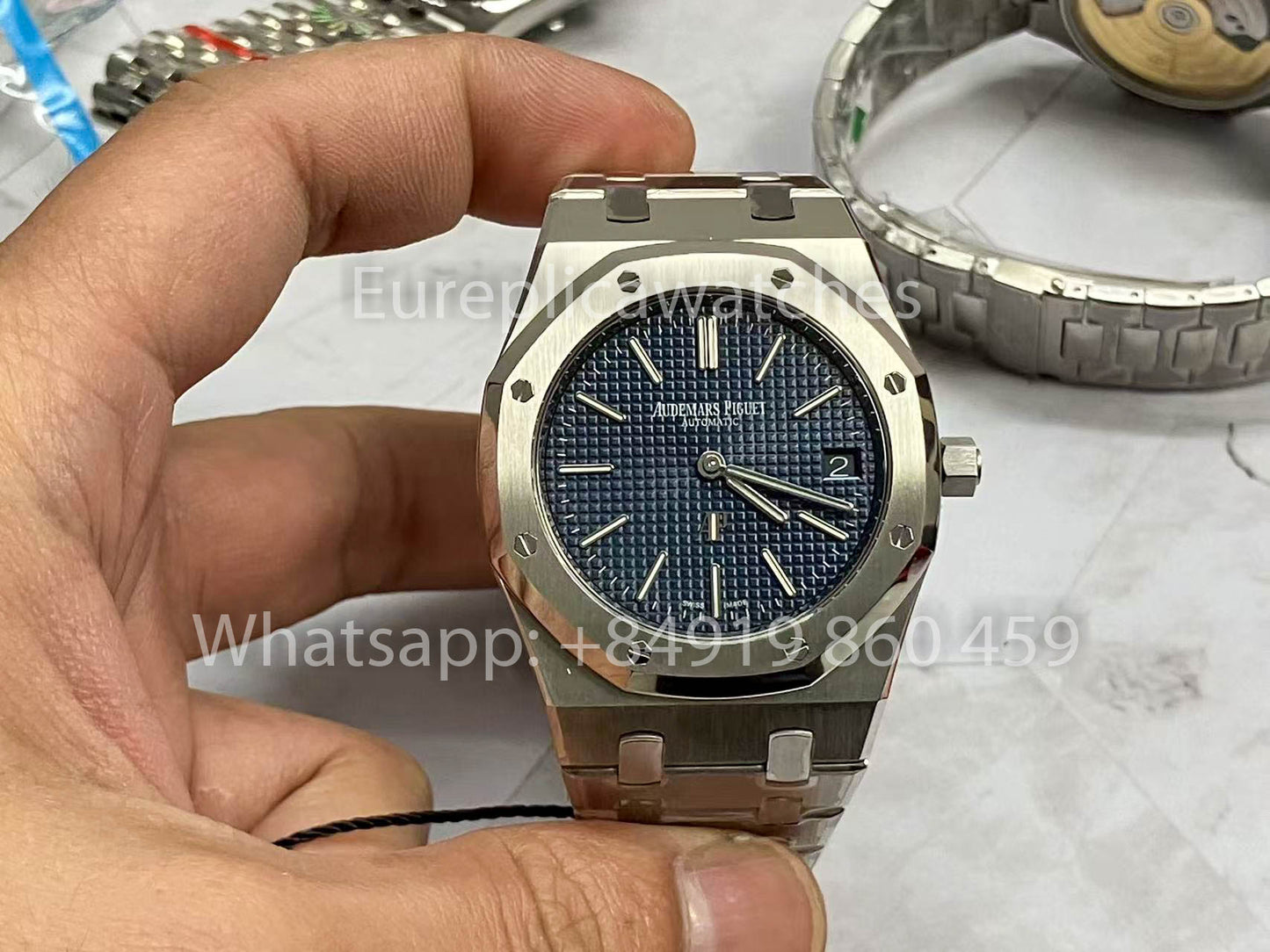 Audemars Piguet Royal Oak 16202ST.OO.1240ST.01 1:1 Best Edition ZF Factory Blue Dial
