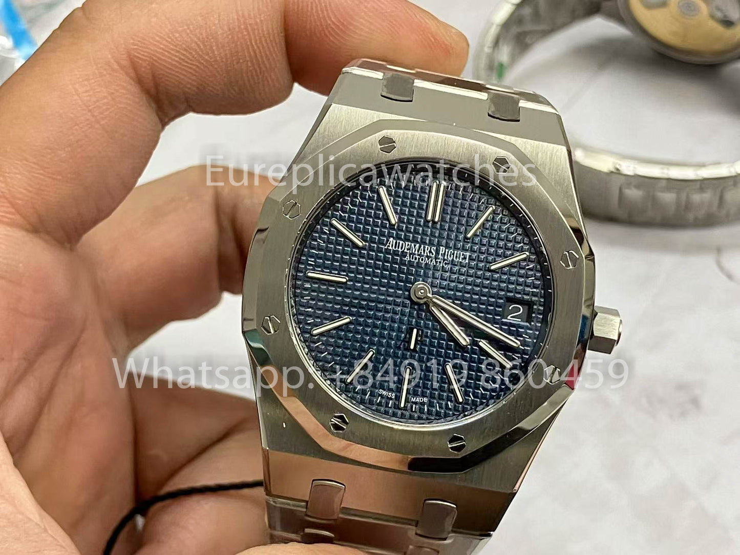 Audemars Piguet Royal Oak 16202ST.OO.1240ST.01 1:1 Best Edition ZF Factory Blue Dial
