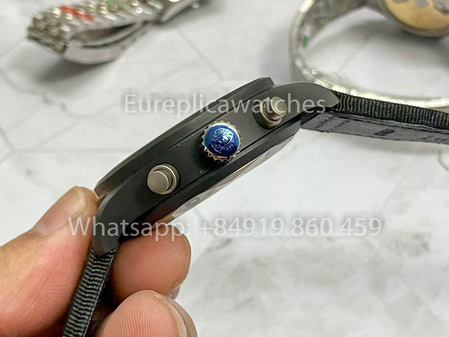 IWC Pilot IW389101 1:1 Best Edition ZF Factory Ceramics Black Dial