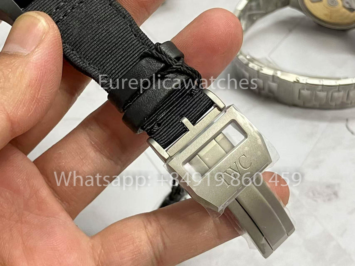 IWC Pilot IW389101 1:1 Best Edition ZF Factory Ceramics Black Dial