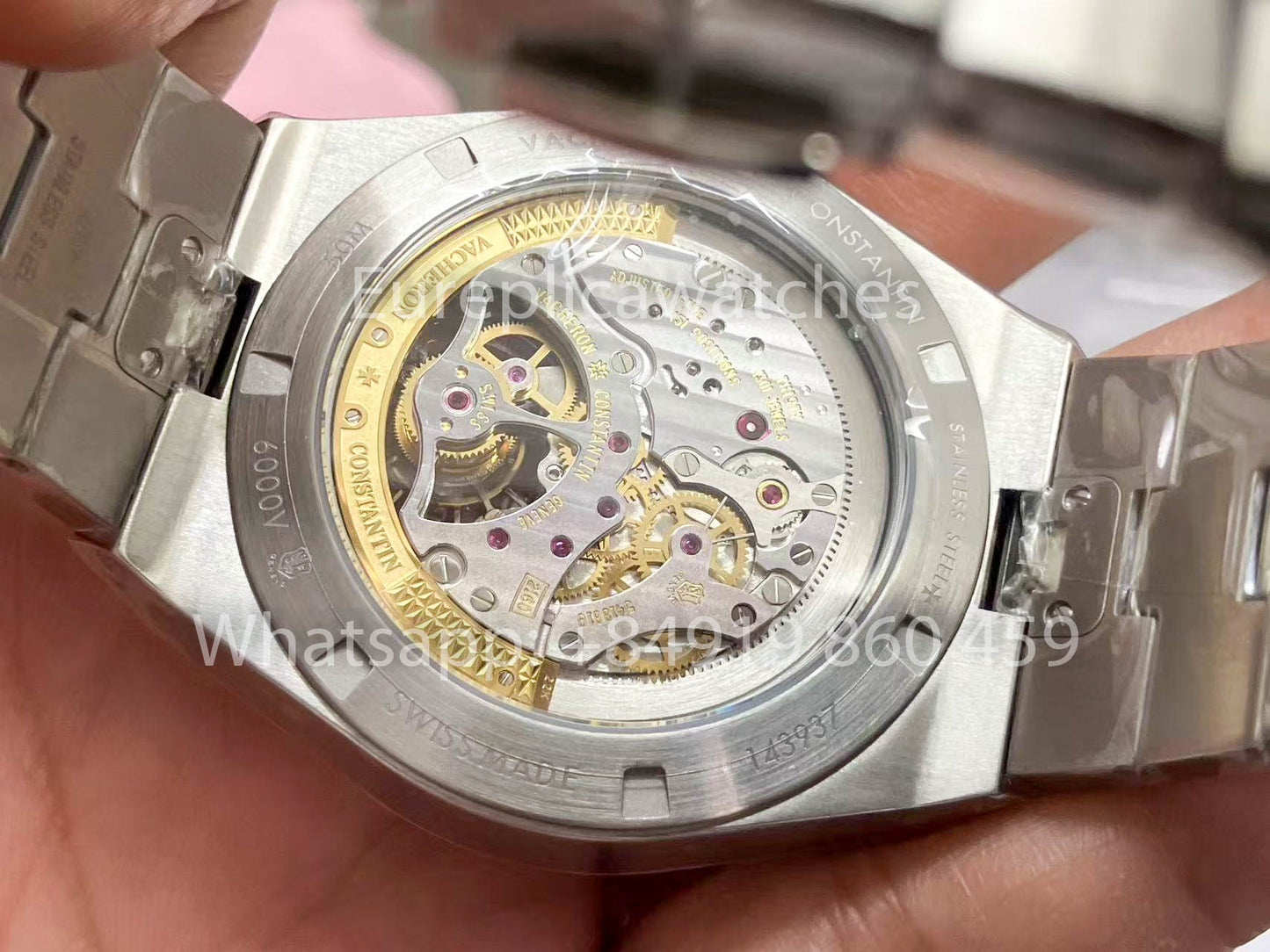 Vacheron Constantin Overseas Tourbillon 6000V/110A-B544 1:1 Best Edition BBR Factory Blue Dial