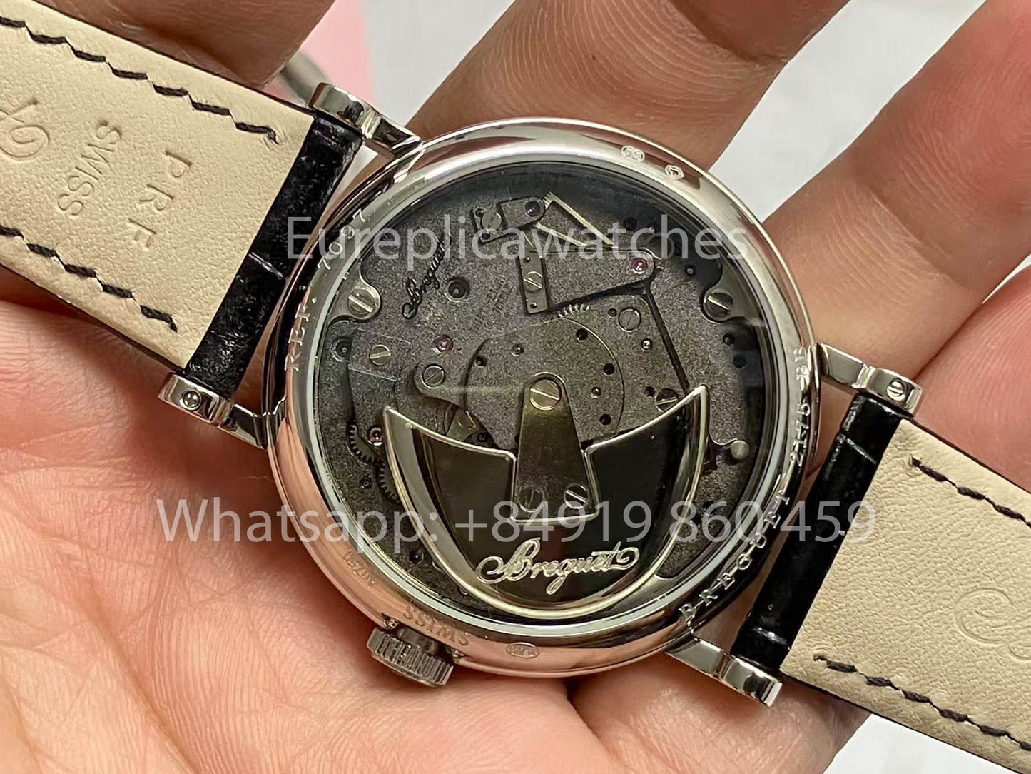 Breguet Tradition 7097 7097BB/G1/9WU 1:1 Meilleure édition ZF Factory Or blanc 18 carats