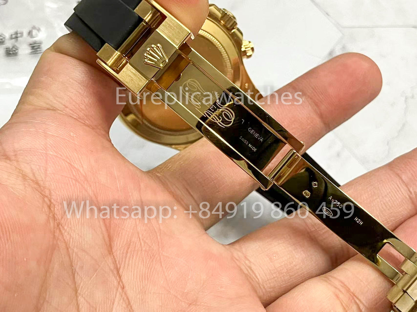 Rolex Daytona 126518LN Türkisblau 1:1 Beste Version Custom Gold 18 Karat