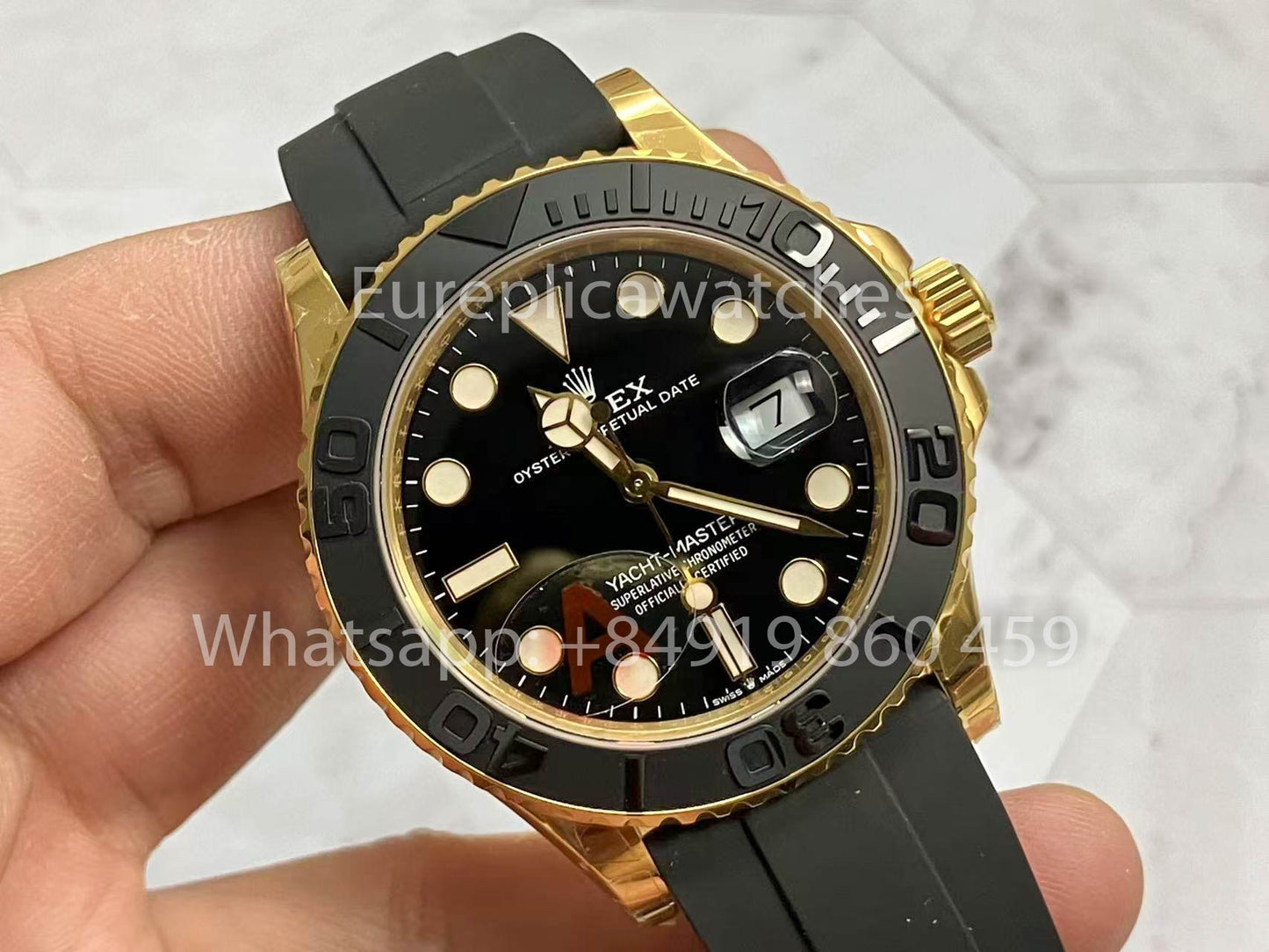 Rolex Yacht Master M226658-0001 1:1 Meilleure version VS Factory Counterweight V3