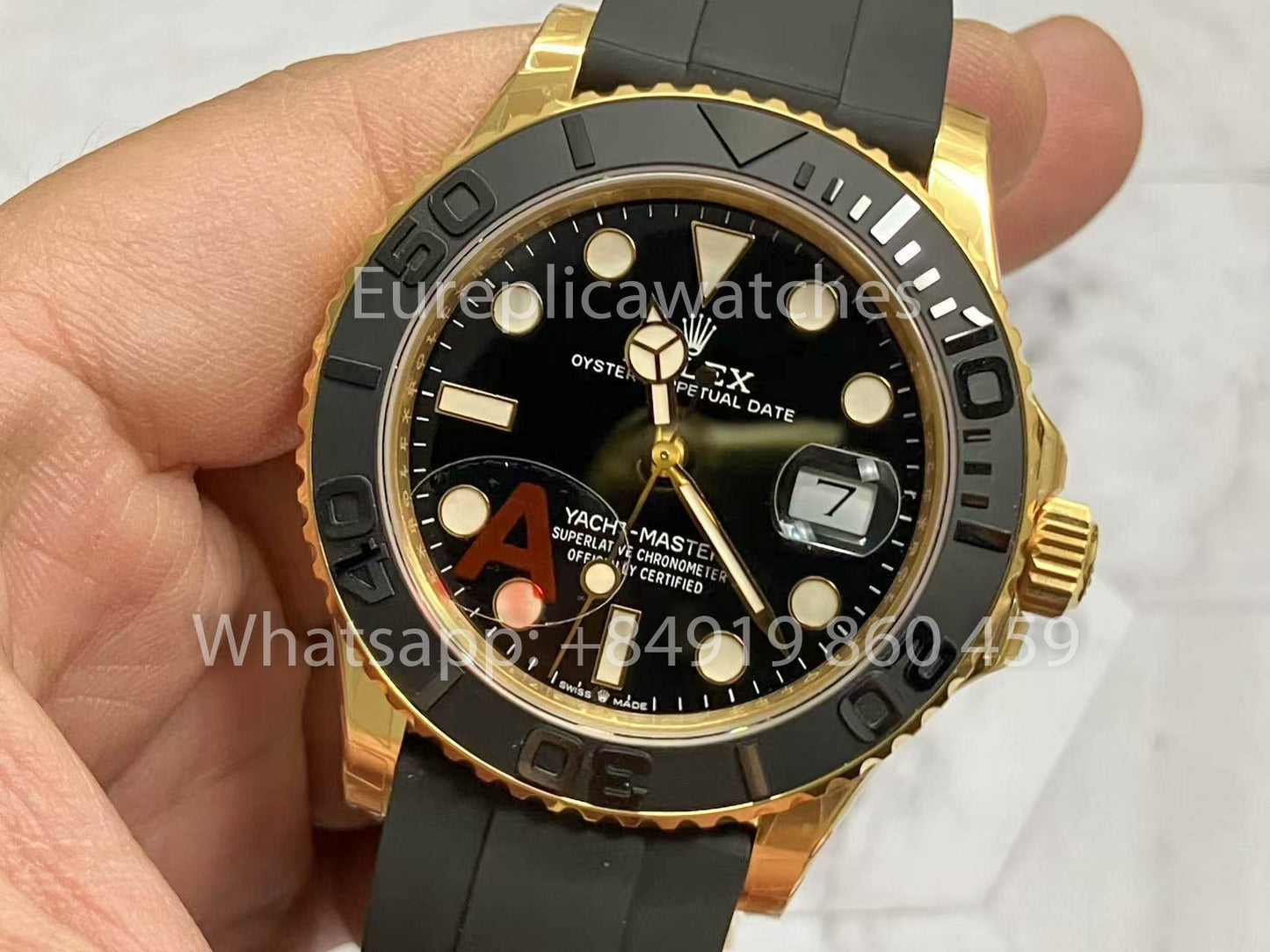 Rolex Yacht Master M226658-0001 1:1 Meilleure version VS Factory Counterweight V3