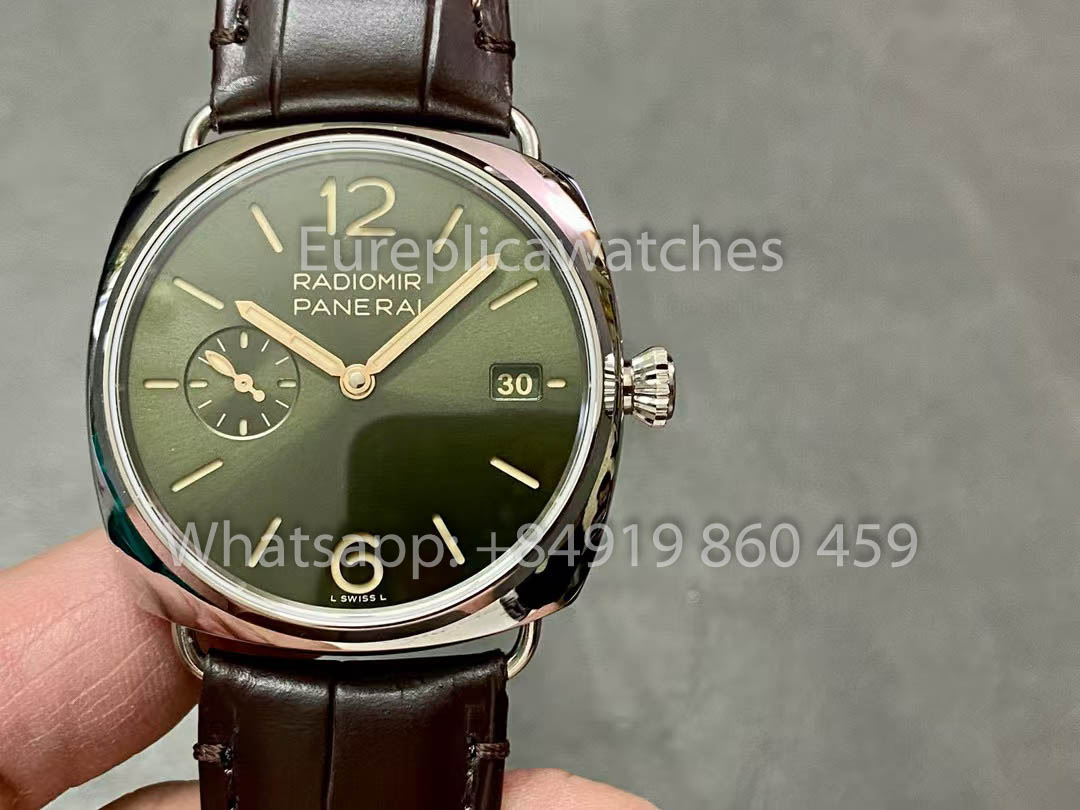Panerai Luminor PAM1386 PAM 13861:1 Meilleure version VS cadran vert d'usine