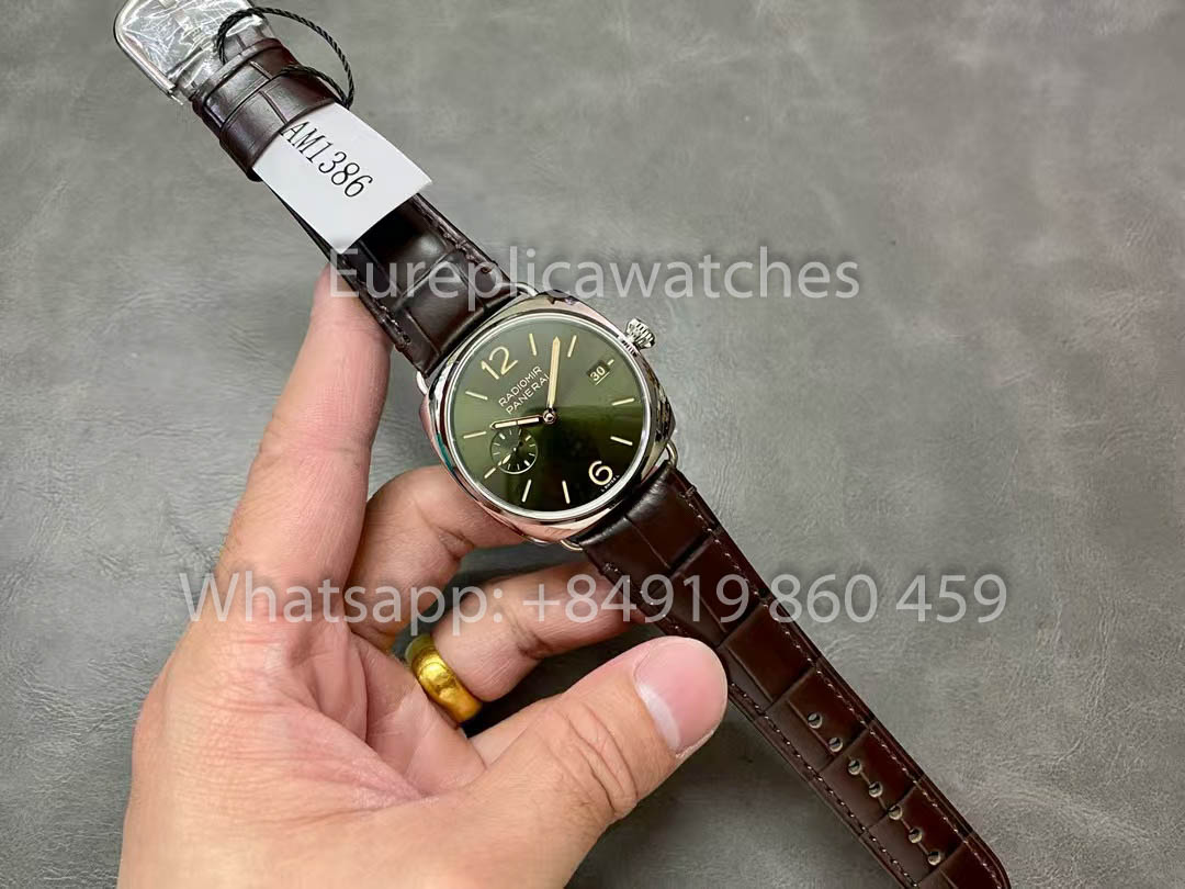 Panerai Luminor PAM1386 PAM 13861:1 Meilleure version VS cadran vert d'usine