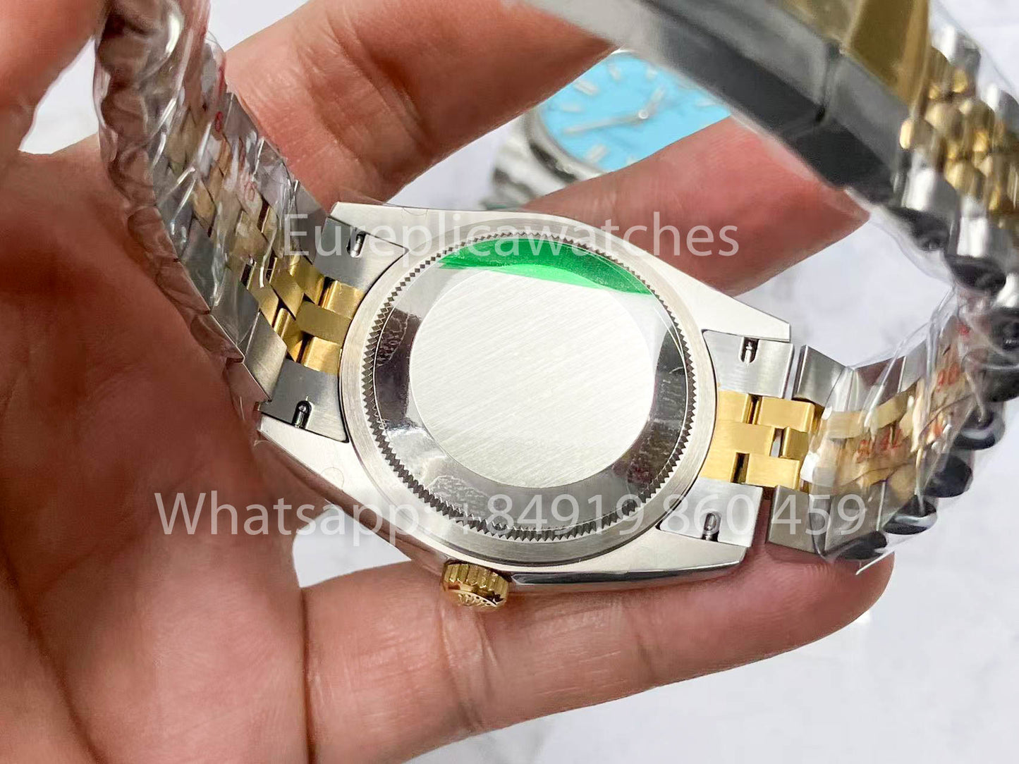 Rolex Datejust M126233-0029 Blanc et Or 1:1 Meilleure Version A+ Factory 36m