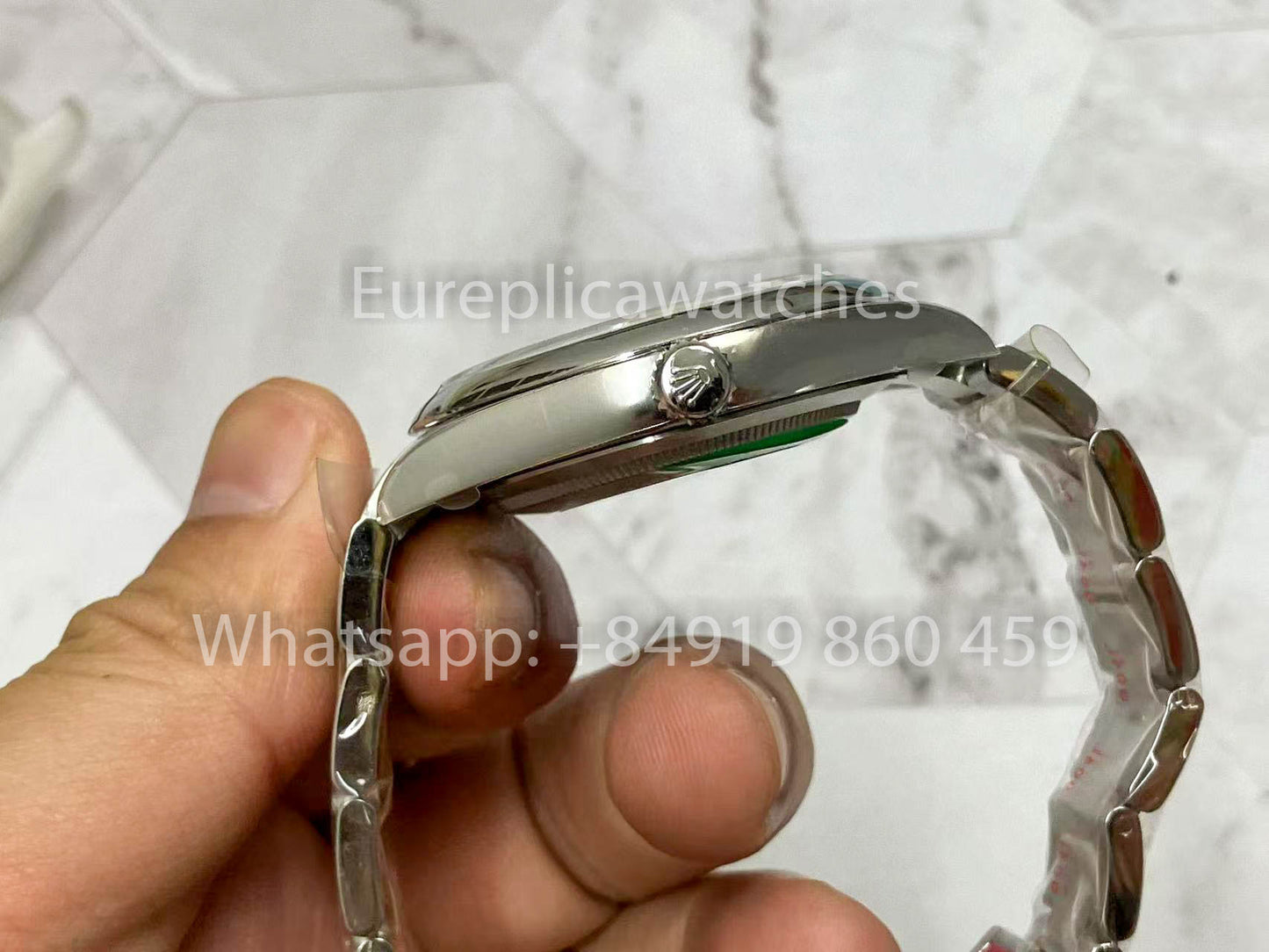 Rolex Oyster Perpetual M124300-0006 41MM 1:1 Best Edition Clean Factory Tiffany Blue Dial