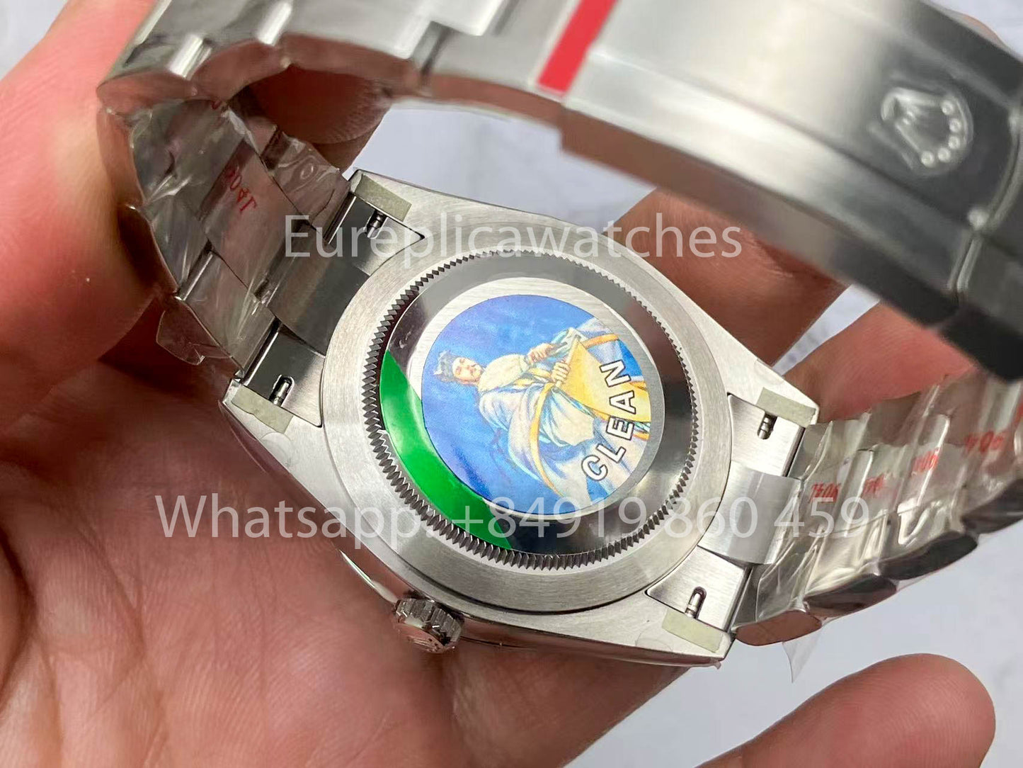 Rolex Oyster Perpetual M124300-0006 41MM 1:1 Best Edition Clean Factory Tiffany Blue Dial