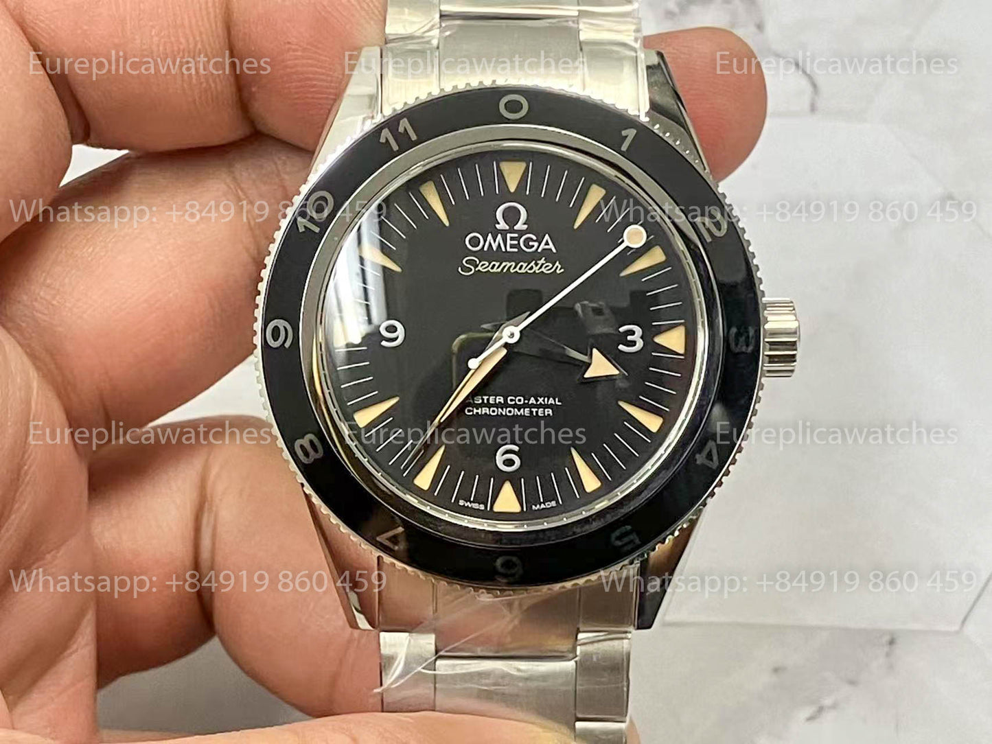 Omega Seamaster Planet Ocean 233.32.41.21.01.001 Omega Spectre Edition 1:1  VS Factory  Stainless Steel