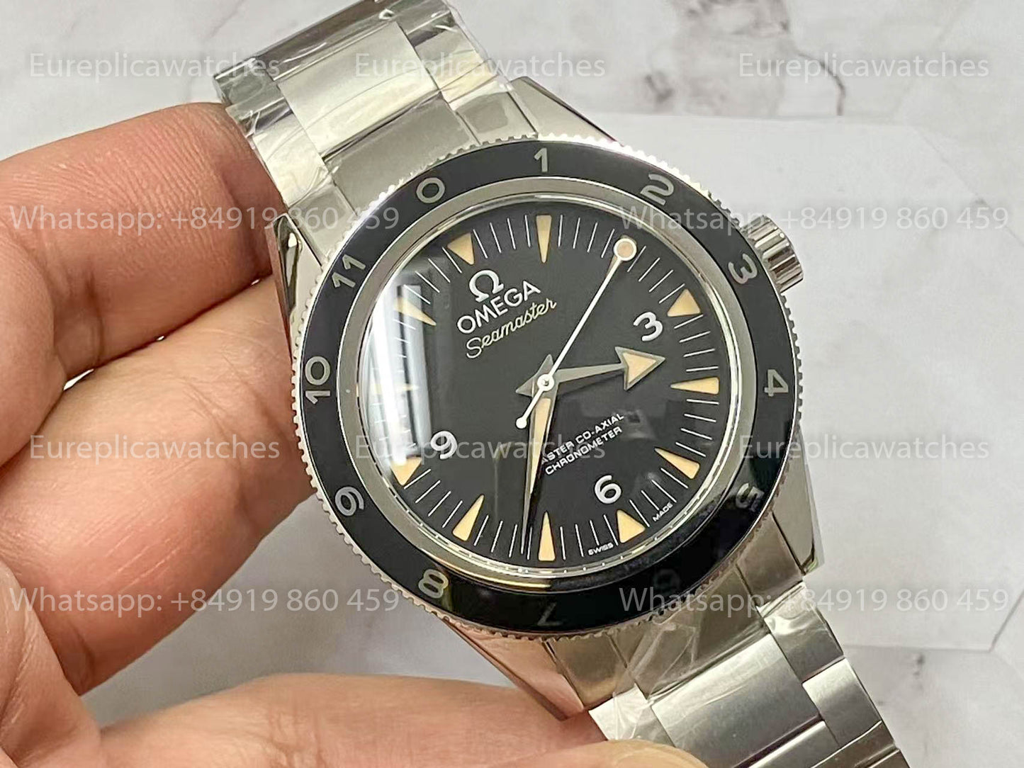 Omega Seamaster Planet Ocean 233.32.41.21.01.001 Omega Spectre Edition 1:1  VS Factory  Stainless Steel