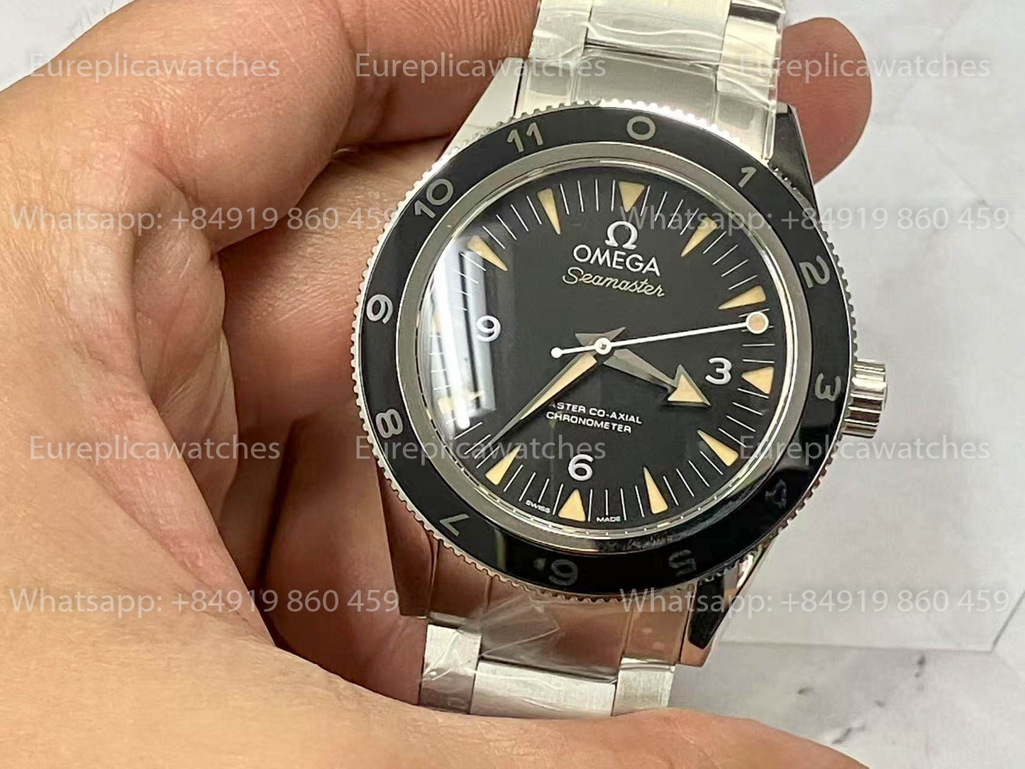 Omega Seamaster Planet Ocean 233.32.41.21.01.001 Omega Spectre Edition 1:1  VS Factory  Stainless Steel