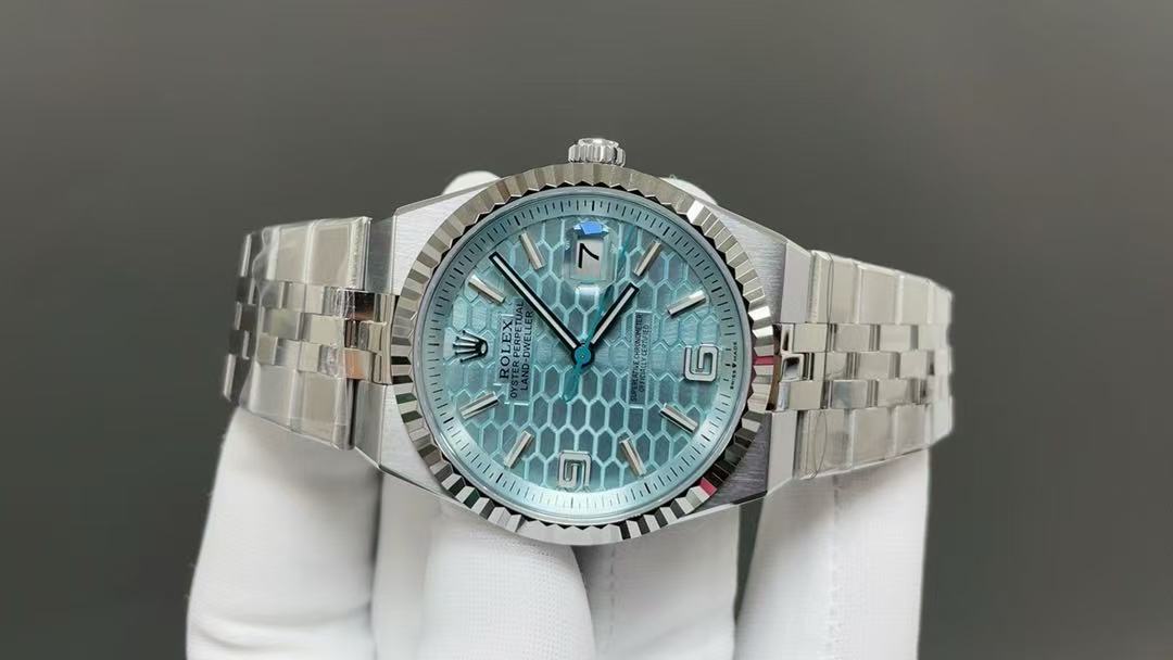 Rolex Land-Dweller 127236-0001 Cadran bleu 1:1 Meilleure version ES Factory