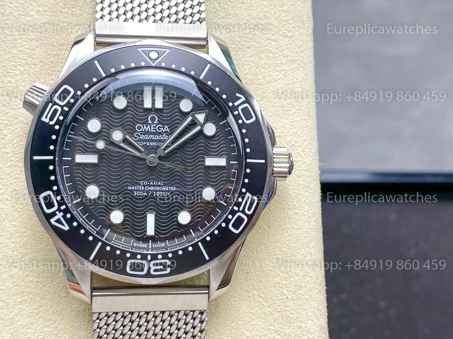 Omega Seamaster 300m 2025 Black Dial aluminium 210.30.42.20.01.010 Best Version VS Factory
