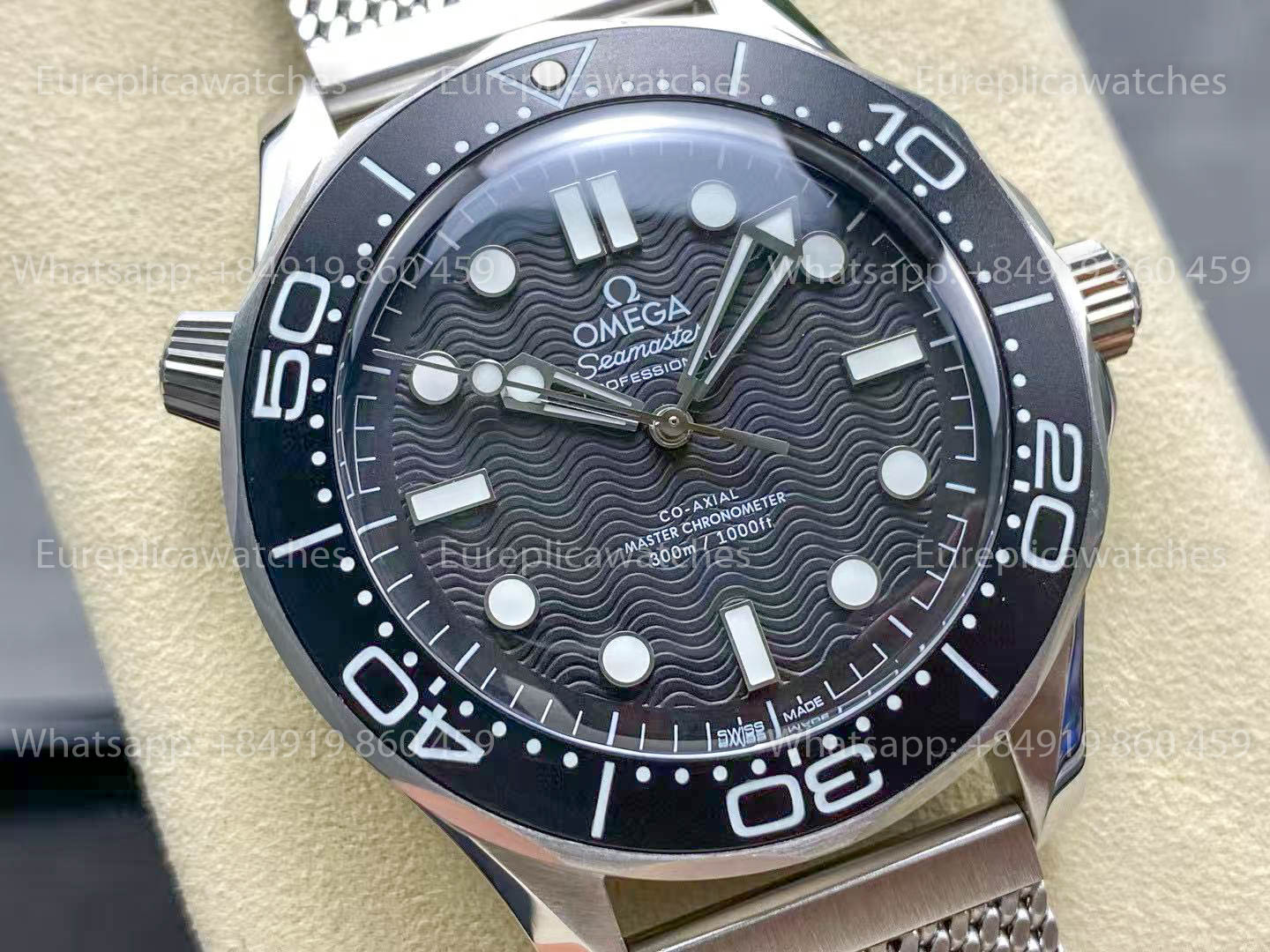 Omega Seamaster 300m 2025 Black Dial aluminium 210.30.42.20.01.010 Best Version VS Factory