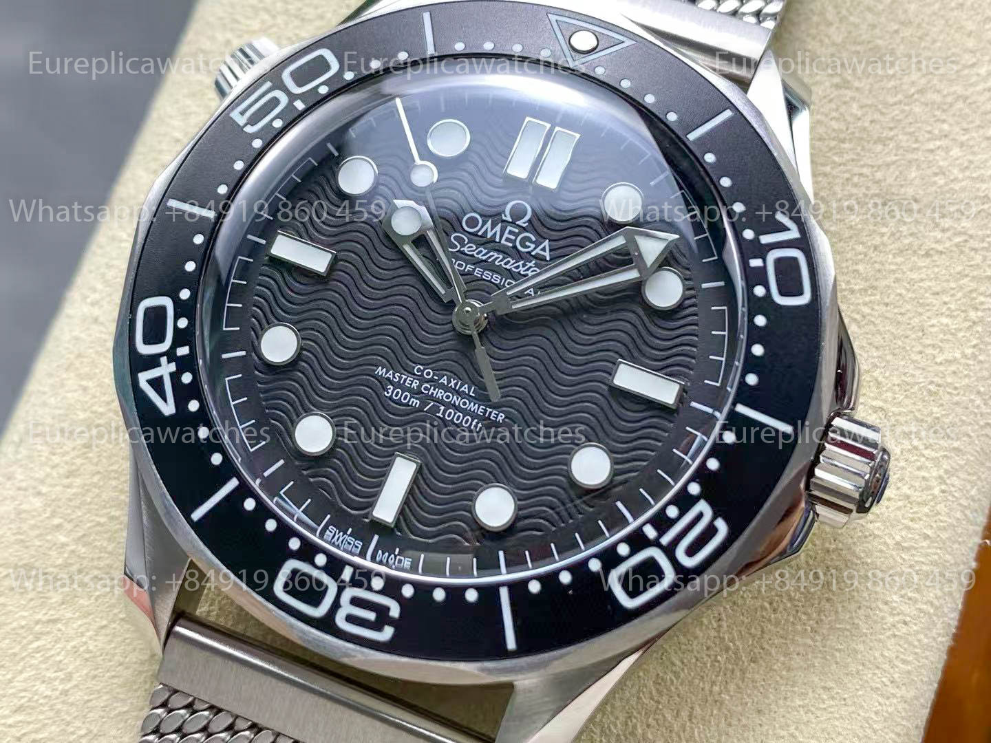 Omega Seamaster 300m 2025 Black Dial aluminium 210.30.42.20.01.010 Best Version VS Factory