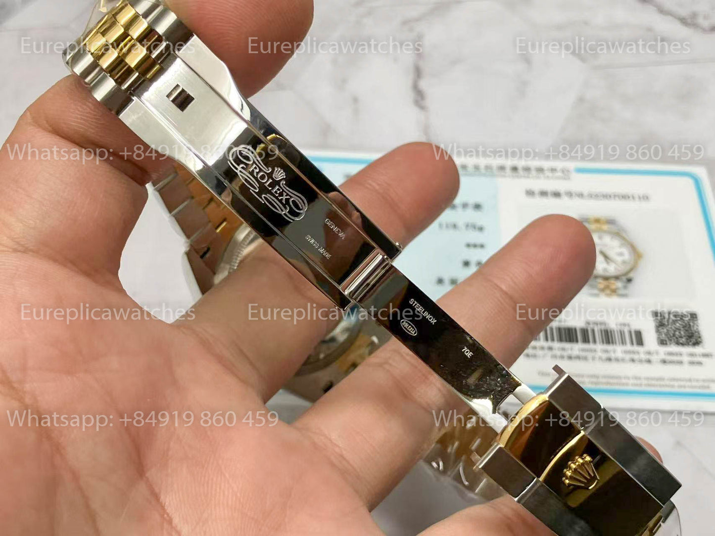 Rolex Datejust M126233-0029 Custom Gold 18k 1:1 Beste Version