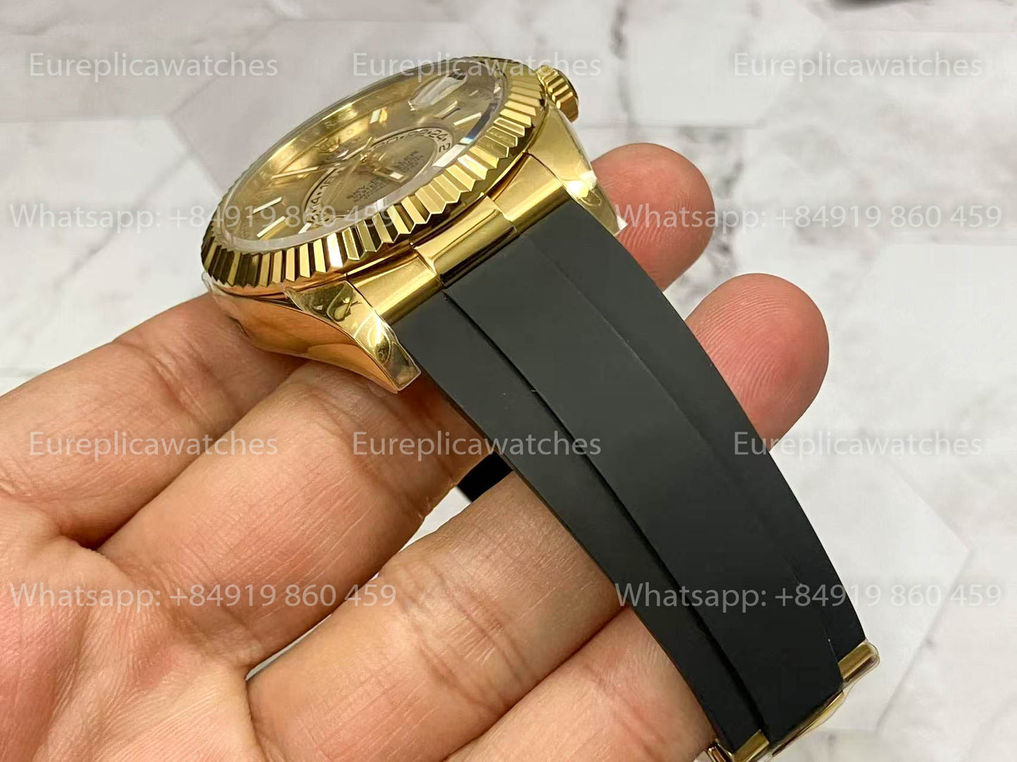 Rolex Oyster Perpetual Sky-Dweller M336239 Silver dial 1:1 Best Clone ZF Factory 190 gram