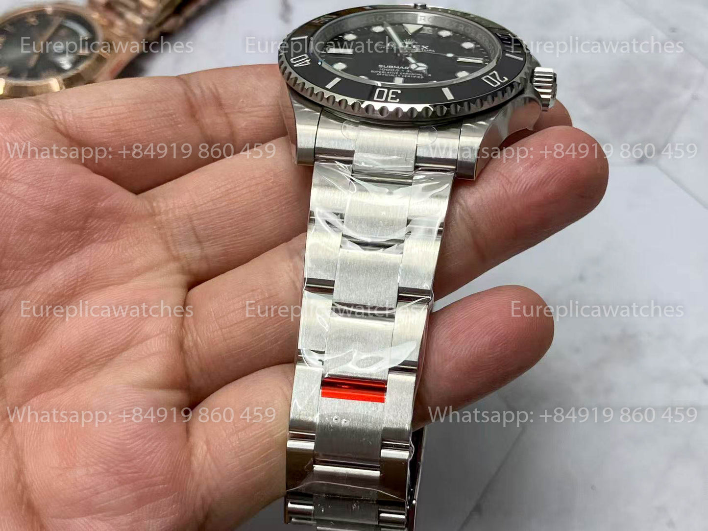 Rolex Submariner 114060-97200 sans date mouvement 3230 1:1 meilleure édition VS lunette noire d'usine