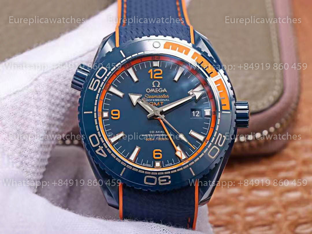 Omega Planet Ocean 600M Co-Axial Master 215.92.46.22.03.001 VS Factory 1:1 Best Version